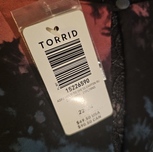 Gorgeous Torrid lined Dress with pockets. - Picture 6 of 9